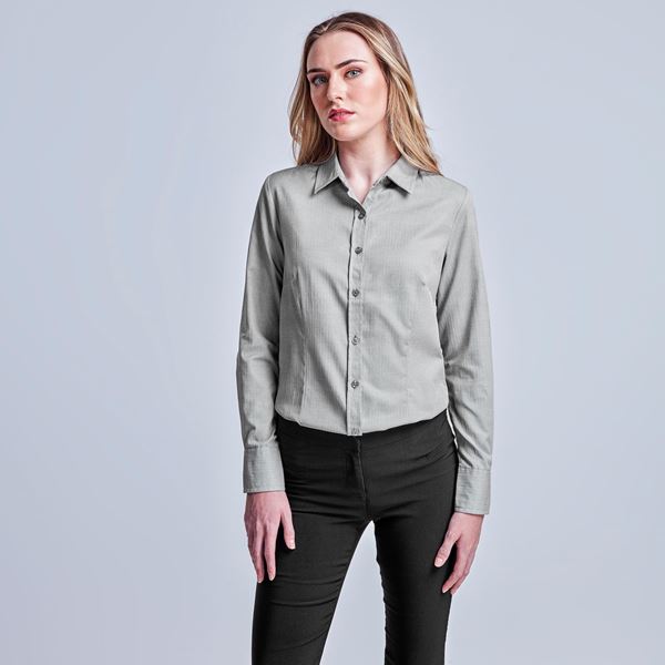 Ladies Long Sleeve Nottingham Shirt, ALT-NHLL