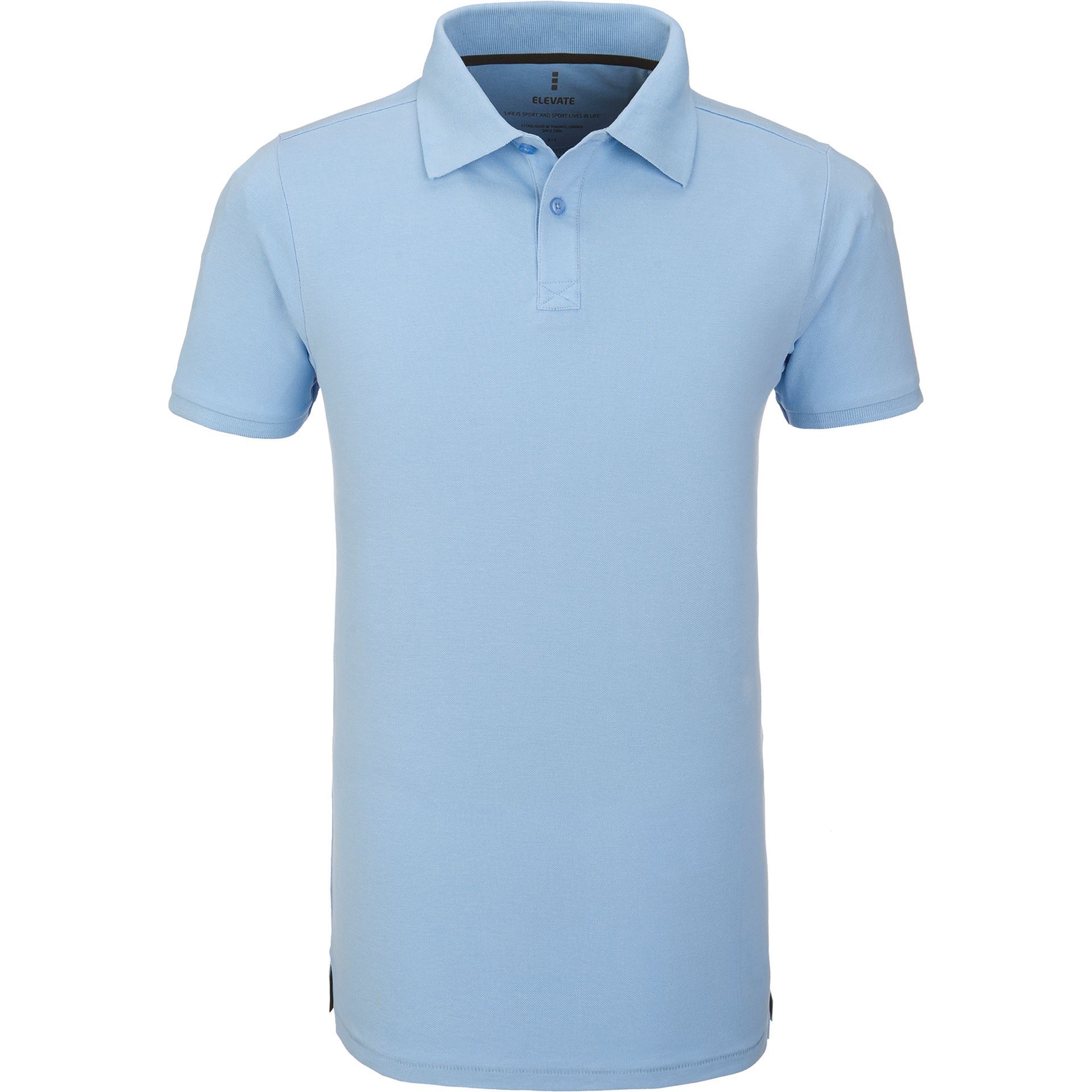Mens Calgary Golf Shirt Blue Chip Branding