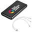 Kingpin Black Compact 5000mAh Power Bank Set, GF-AM-1018-B