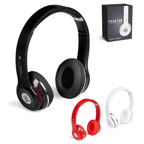 Swiss Cougar Phantom Bluetooth Headphones, TECH-4089