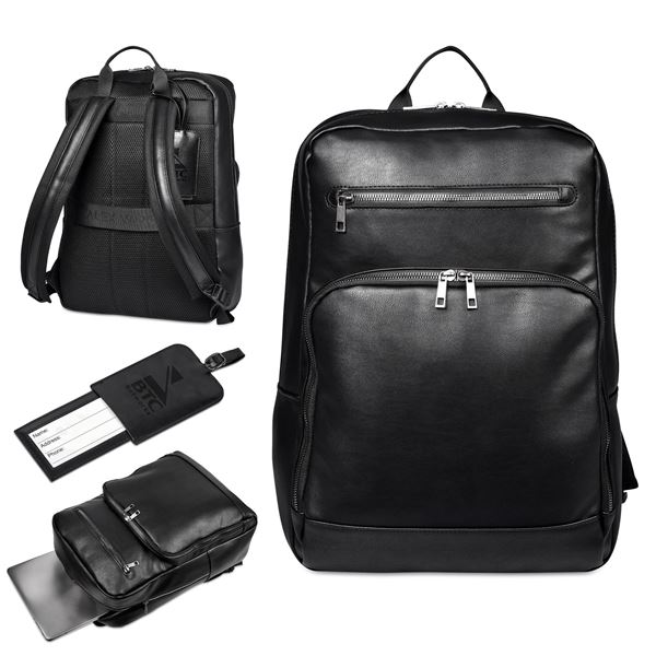 Alex Varga Claska Laptop Backpack, GF-AV-1042-B