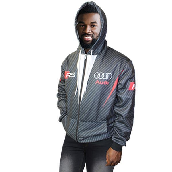 Mens Henly Sublimated Hooded Sweater With Zip, APP7050