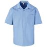 Mens Short Sleeve Micro Check Shirt, BIZ-3631