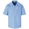 Mens Short Sleeve Micro Check Shirt, BIZ-3631