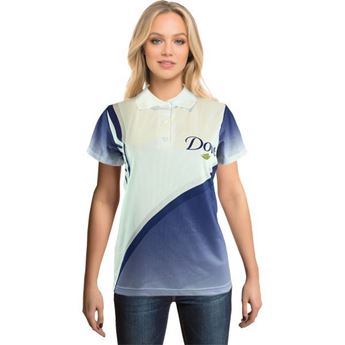 Ladies Takoma Birdseye Golf Shirt With FC, APP10016