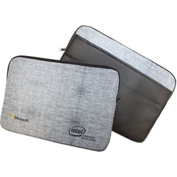 Melange Laptop Sleeve With Leatherette-15 Inch, MELA205