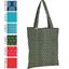 Shweshwe Shoulder Shopper Bag With Branded Tag, SHWE011