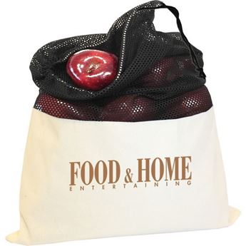 Ajos Vegetable Bag With 1 Col Print, BAG523