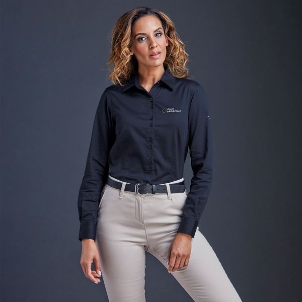 Ladies Long Sleeve Alex Varga Opus Stretch Shirt, CW-AV-180-A