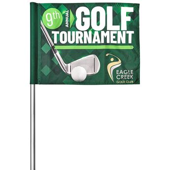 Hoppla Tournament Golf Flag, SA-HP-1-G