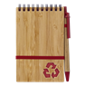 Bamboo Notebook With Pen, BF0060