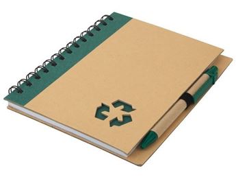 Thick Recycle Notebook & Pen, ST326