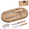 Okiyo Suraisu Bamboo Food & Wine Set, HL-OK-138-B