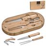 Okiyo Suraisu Bamboo Food & Wine Set, HL-OK-138-B