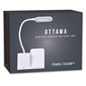 Swiss Cougar Ottawa Wireless Charger And Desk Lamp, MT-SC-417-B