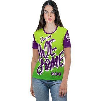 Ladies Feel Good Crew Neck T-Shirt With FC, APPF110