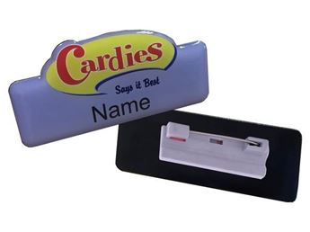  Name Badge - Pin Clip, NAME-P_Custom