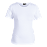 Organic Cotton Crew Neck T-Shirt Ladies, TSL-ORG