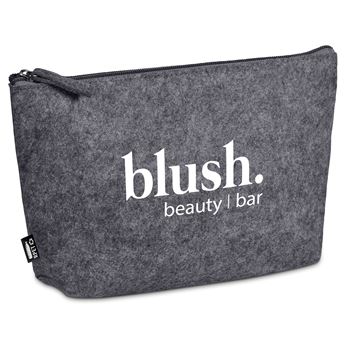 Okiyo Kesho RPET Felt Mini Cosmetic Bag, BG-OK-426-B
