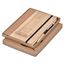 Okiyo Eri Bamboo & Cork Notebook & Pen Set, NF-OK-163-B