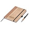 Okiyo Eri Bamboo & Cork Notebook & Pen Set, NF-OK-163-B