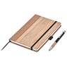 Okiyo Eri Bamboo & Cork Notebook & Pen Set, NF-OK-163-B