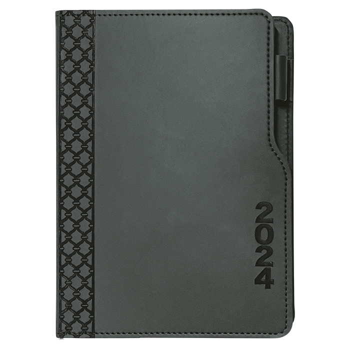 2024 Executive Cut Away A5 Diar, BF33561 Blue Chip Branding