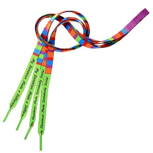 Shoelaces - sublimated with full colour print, Shoelaces With Full Colour Print, CLOTH120
