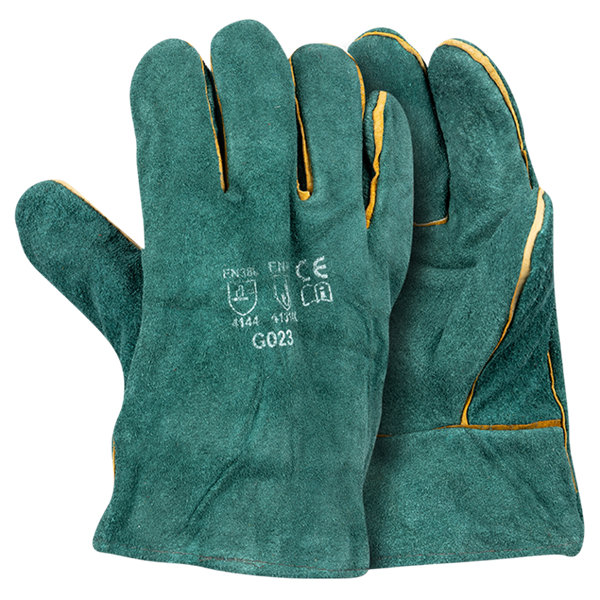 Econo Green Lined Welding Glove, G023