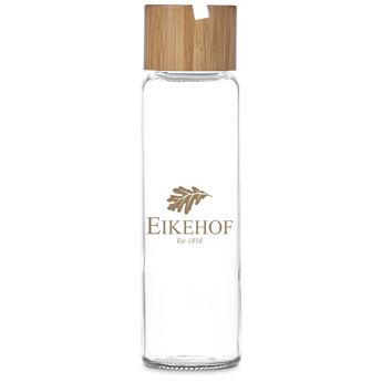 Okiyo Kenko Phone Stand Glass Water Bottle – 700ml, DR-OK-244-B