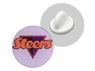 Clutch Lapel Badge - STD Size (30mm X 30mm), LAPEL-C_30x30Rd