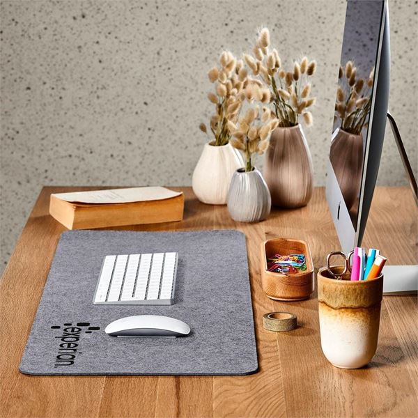 Okiyo Kaiyo Recycled PET Felt Desk Mat, MT-OK-427-B