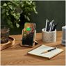 Okiyo Noryoku Bamboo Wireless Charging Phone Stand, MT-OK-414-B