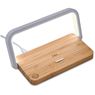 Okiyo Yoru Bamboo Wireless Charger & Night Light, MT-OK-411-B