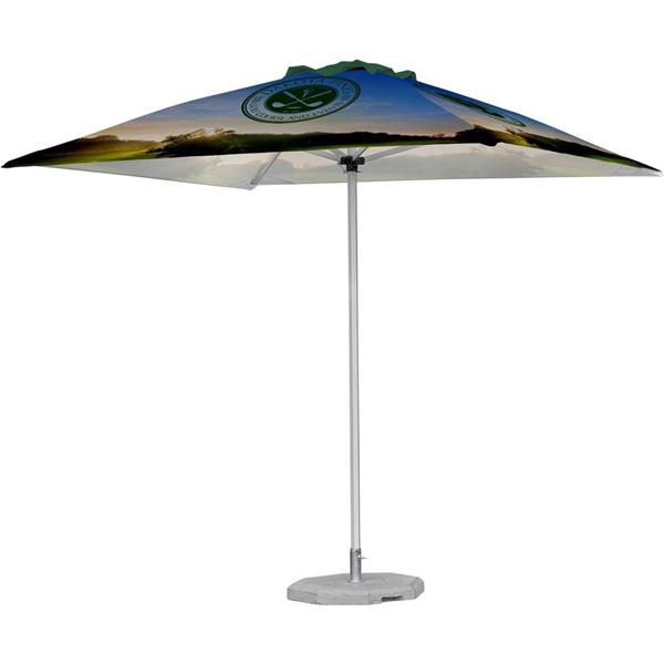 Fade Resistant Parasol Single Pole 3m X 3m, VI-AM-137-D