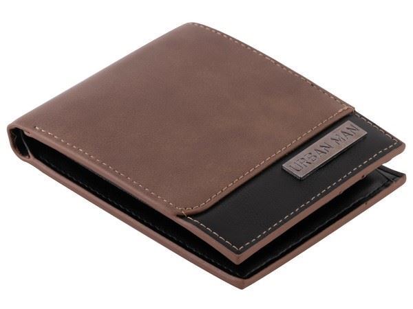 Urban Man Quinn Double Layer PU Wallet, UGW802