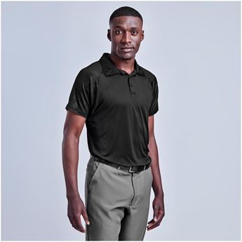 Mens Santorini Golf Shirt, ALT-SRM