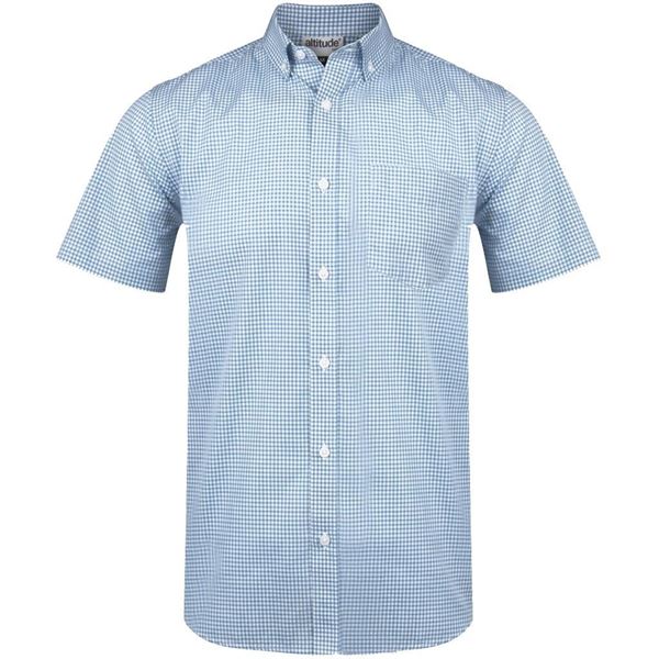 Mens Short Sleeve Edinburgh Shirt, ALT-EDS