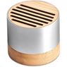 Okiyo Utau Bamboo & Recycled Aluminium Bluetooth Speaker, MT-OK-451-B