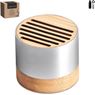 Okiyo Utau Bamboo & Recycled Aluminium Bluetooth Speaker, MT-OK-451-B