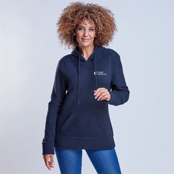 Ladies Dawson Polar Fleece Hooded Sweater, HO-UB-20-A