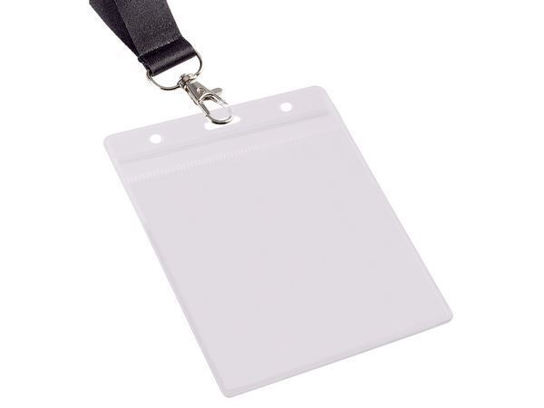 PVC Lanyard Pouch - 9.5x13cm, LAP203