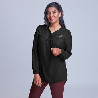 Ladies Long Sleeve Candice Blouse, CW-UB-185-A