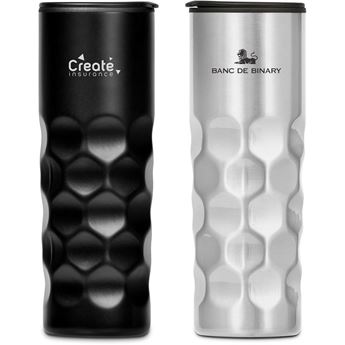 Serendipio Meteor Stainless Steel & Plastic Double-Wall Tumbler - 450ml, DW-7000