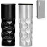 Serendipio Meteor Stainless Steel & Plastic Double-Wall Tumbler - 450ml, DW-7000