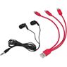 Altitude Zenia Earbuds & Tri-Cable Set, GF-AL-1212-B