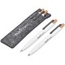 Okiyo Mimo Recycled Aluminum Ball Pen & Pencil Set, GP-OK-16-B