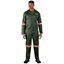 Acid Resistant Polycotton Conti Suit - Reflective Arm & Legs - Orange Tape, ALT-11062