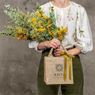 Okiyo Miyag Mini Jute Gift Bag, BG-OK-487-B