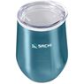 Serendipio Vogue Madison Stainless Steel & Plastic Double-Wall Tumbler - 350ml, DR-SD-275-B